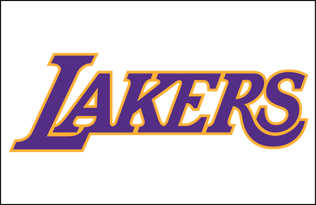 Los Angeles Lakers 2001-2002 Pres Jersey Logo iron on paper